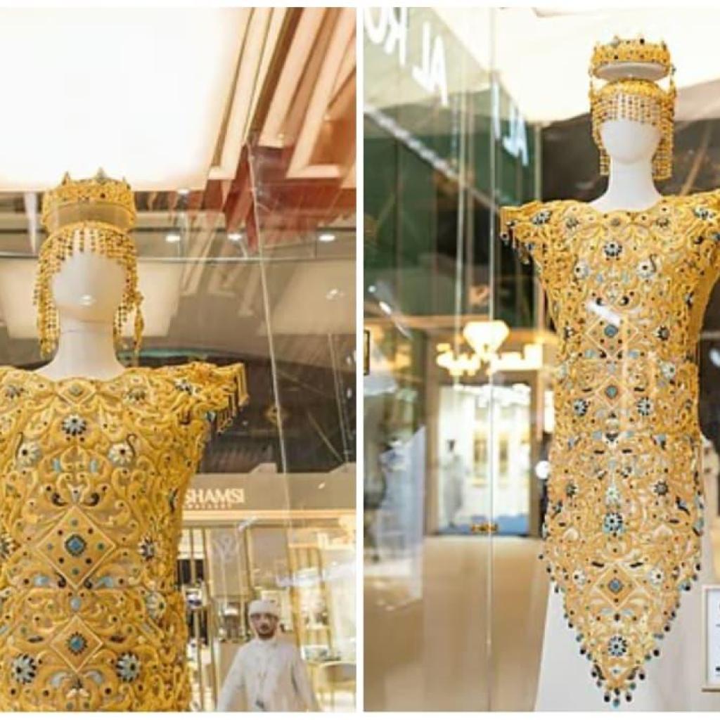 Sharjah Jewellery Show Unveils Record-Breaking “Dubai Dress”