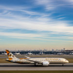 France strike grounds flights, but Etihad Airways stays on schedule