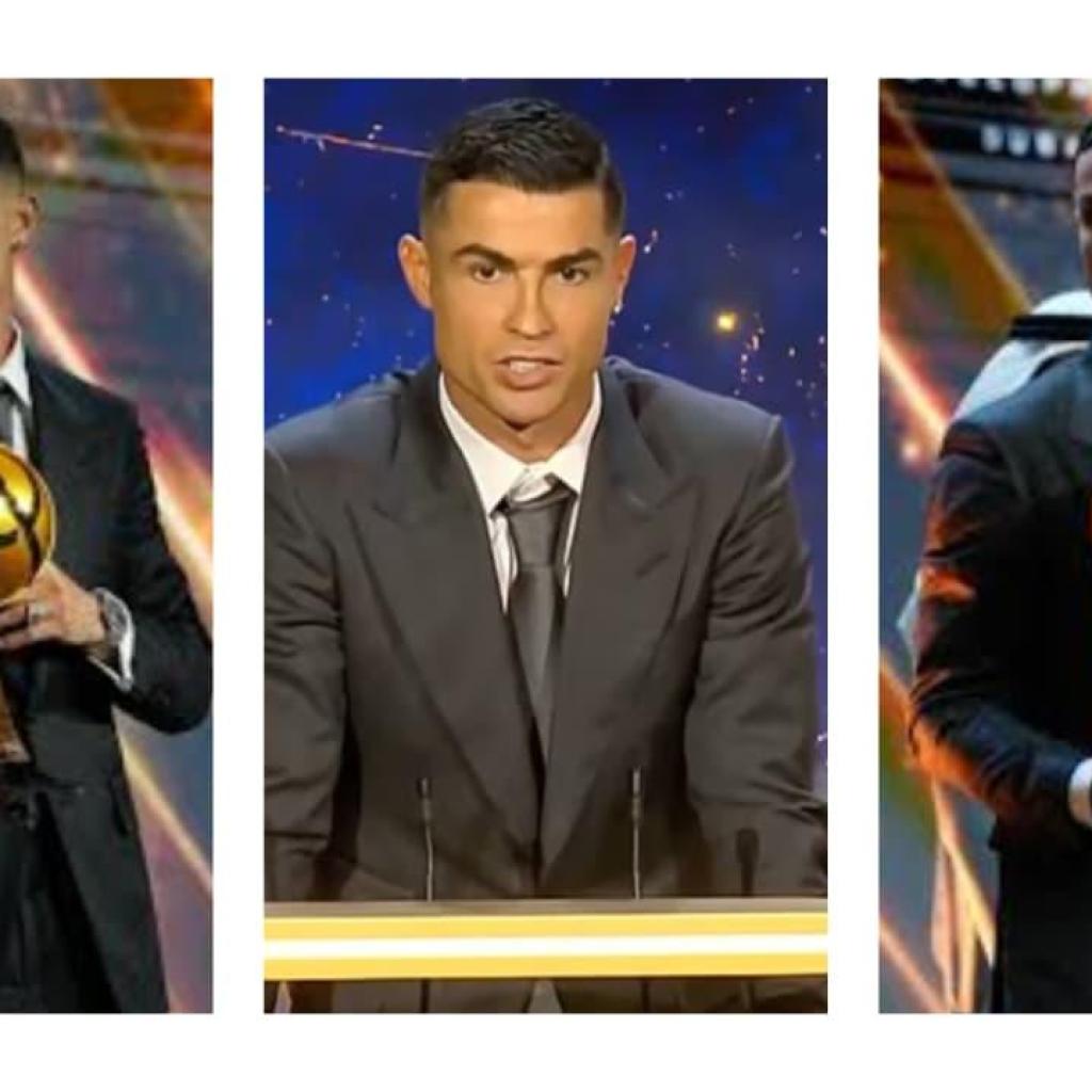 Cristiano Ronaldo Wins Best Middle East Player at 2025 Globe Soccer Awards in Dubai