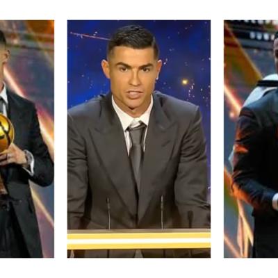 Cristiano Ronaldo Wins Best Middle East Player at 2025 Globe Soccer Awards in Dubai