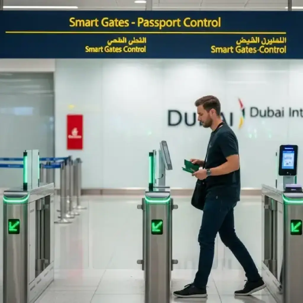 How to Clear Dubai Immigration Faster (Smart Gates & eGates Explained)