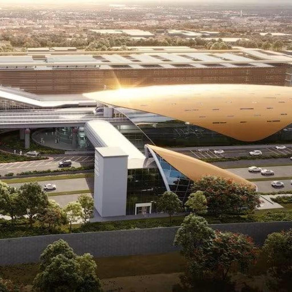 Sheikh Mohammed Lays Foundation Stone for Dubai's First Metro Blue Line Station