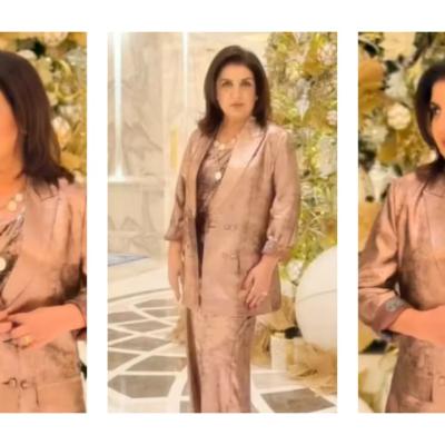 Farah Khan Turns Heads at the Grand “Shahrukhz by Danube” Launch in Dubai