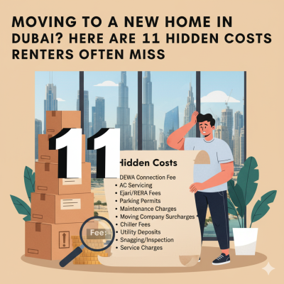 Moving to a New Home in Dubai? Here Are 11 Hidden Costs Renters Often Miss