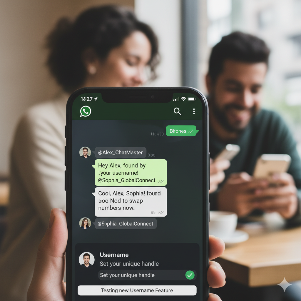 WhatsApp Testing Username Feature to Let Users Chat Without Sharing Numbers