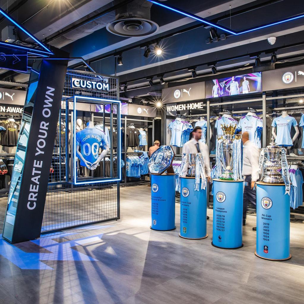 Manchester City and PUMA Launch New Flagship Store in Dubai Mall