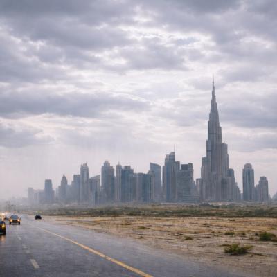 Dust, Winds and Light Rain to Sweep Across UAE This Week