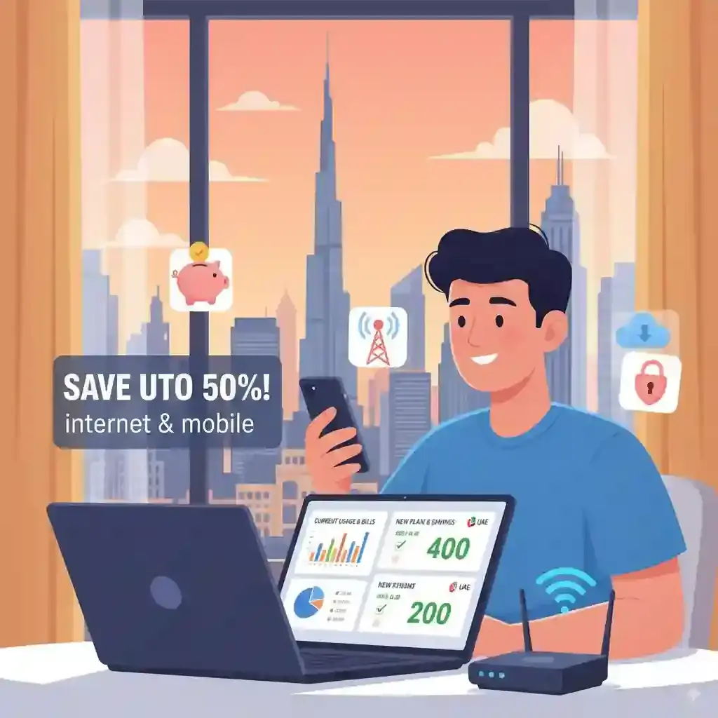 How to Save on Internet and Mobile Bills in the UAE