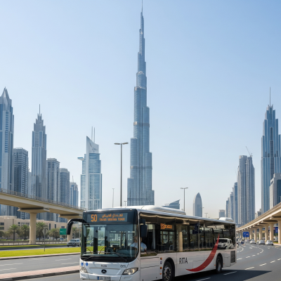 Will Buses Still Play a Role in Dubai’s High-Tech Transport Future?