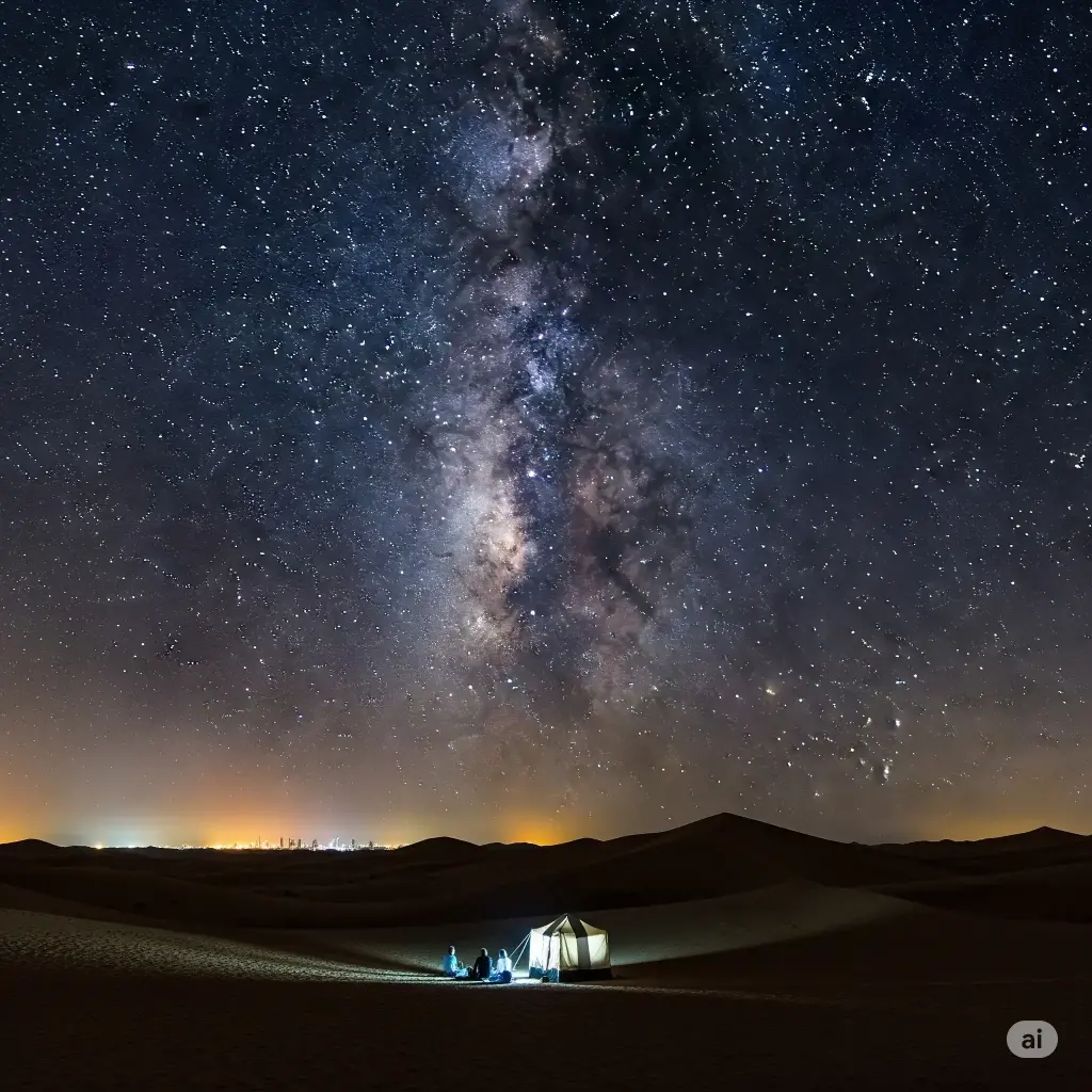 Top 10 Best Spots for Stargazing and Desert Camping in the UAE (Near Dubai)