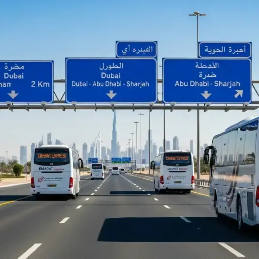 How to Travel Between Emirates Using Public Transport in the UAE (2025 Complete Guide)