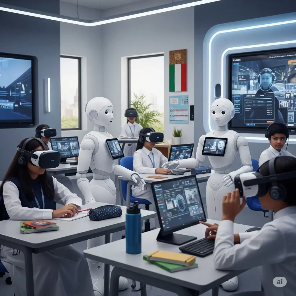 Robot Teachers Improve Learning by 8% in UAE Schools, Study Finds